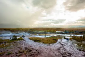 Golden Circle Geothermal Area Iceland Large