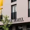 Contemporary facade of Hotel Exeter in Reykjavík, showcasing its sleek architectural design and inviting atmosphere.