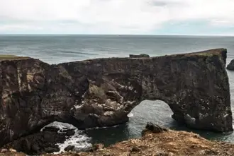 Dyrholaey between Keflavik and Vik i Myrdal.