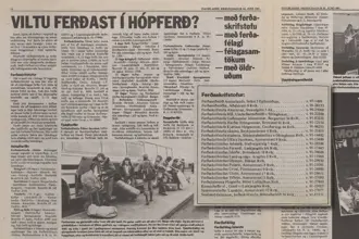 1981 Snaeland Travel Listed In Newspaper Article As Travel Agency For Group Travel Tours Medium