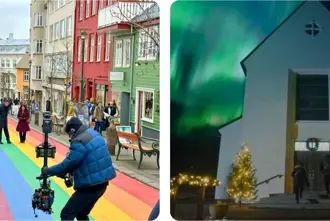 Filming Locations Iceland Christmas Quest Movie Skolavordustigur And Skalholt.