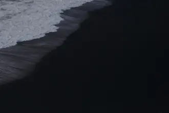 Black Sand Reynisfjara Beach Iceland.