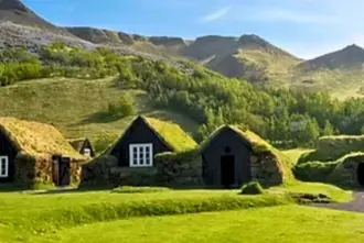 Skogar Museums attraction between Keflavik and Vik í Mýrdal.