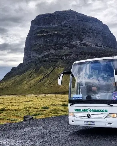 Travel Reykjavik By Snaeland Travel At Lomagnupur Mountain Medium