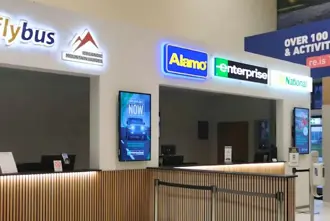 Car Rental Companies Bsi Bus Terminal Reykjavik Iceland.