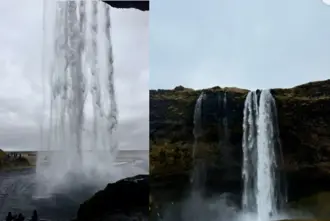 Seljalandsfoss Image Collage From A Traveler Ashley Corso.
