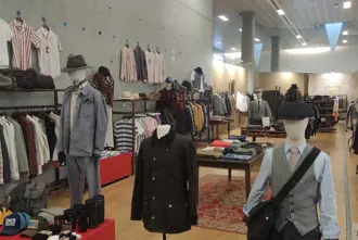 Kormakur og Skjoldur Clothing Shop at Keflavik Airport in Iceland.