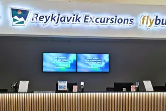 Re Front Desk Bsi Bus Terminal Reykjavik Iceland.